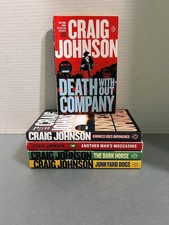 Craig Johnson Book Lot, Walt Longmire Mysteries Books 2, 3, 4, 5, 6, CJ-1 picture