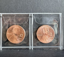 2025 P&D Penny Set Ω Omega Counterstamp Lincoln Cents BU US Coins,  picture