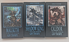 Warhammer Tale of the Sundering Trilogy Malekith Shadow King Caledor Gav Thorpe picture