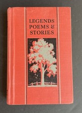 Vintage 1939 LEGENDS, POEMS & STORIES - Schools Of Nebraska Hardcover Book picture