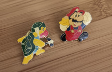 Vintage 1998 Mario + Koopa Trooper Hammer Bros. Pins picture