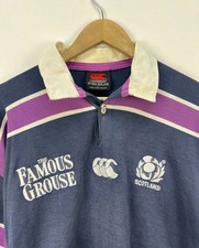 Scotland Rugby Union 2000 2002 Shirt Jersey Canterbury Size XL picture