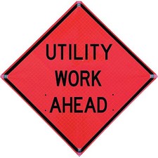 Traffix Devices/Vizcon 26048-Efo-Hf-Uwa Reflective Sign 48In, 48 In Height, 48 picture