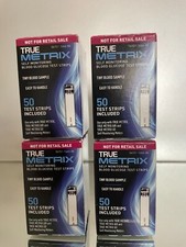 True Metrix Blood Glucose Test Strips 200 CT (4 BOXES) EXP 12/2027.  picture
