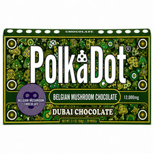 PolkaDot Mushroom Belgian Milk - Dubai 12,000mg 20 pieces | Authentic picture