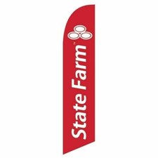 State Farm Windless Super Swooper Flag  Complete Kit- On Sale picture