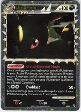Umbreon 86/90 Prime Rare HGSS Undaunted Pokemon Holo Lightly Played picture