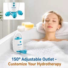 SALUSUN Portable Bathtub Jets for Home Spa, Creates Soothing Bubbles and Massage picture