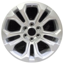 (Ships Today) Wheel Rim Chevrolet GMC Sierra 1500 Silverado Tahoe Silver OE 1409 picture