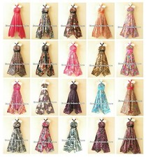 Clearance Wholesale Lot - 12pcs Versatile Silk Multi Wear Scarf Maxi Dresses picture