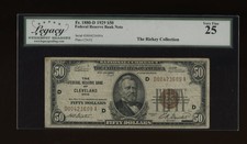 DBR 1929 $50 FRBN Cleveland Fr. 1880-D Legacy 25 Serial D00423609A picture