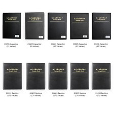 0201/0402/0603/0805/1206 SMD/SMT Capacitor Chip Resistor Samples Book Kit picture