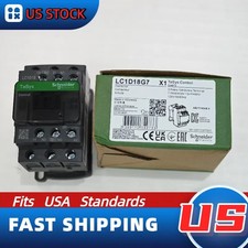 1PC LC1D18G7 Schneider New Contactor 3-Phase 3NO 120VAC 50/60Hz Coil US CA Stock picture