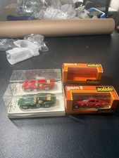 Vintage Solido Ferrari Diecast Lot of 3 1:43 Models + Empty Ferrari BB Box picture