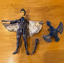 Vintage 1986 Kenner SilverHawks Steelheart 100% COMPLETE   (Broken Arm Included) picture