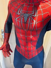 Spider-Man Raimi Tobey Maguire Spiderman Cosplay Costume Suit Adult Jumpsuit picture