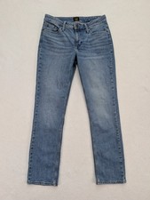 Lee Women's Jeans Size 6 Light Wash Denim Straight Leg picture