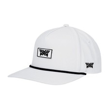 NEW PXG Minimalist Rope White/Black Adjustable Snapback Golf Hat/Cap picture