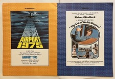Vintage 1974 Universal Pictures Studio Trade Ad Poster - Redford Garner Airport  picture