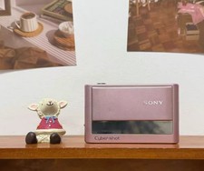 Dreamy vintage SONY Cybershot DSC-T20 8.1MP 3x Compact Digital Camera  - Pink picture