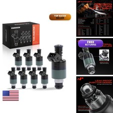 A-Premium Fuel Injectors Compatible Chevrolet, GMC picture