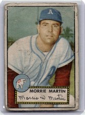 1952 Topps Morrie Martin RC Philadelphia Athletics #131 picture