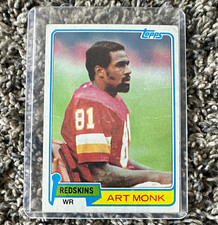 Topps 1981 Art Monk Rookie Card #194 Washington Redskins Football picture