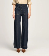 Cinq a Sept Long Benji Jeans MSRP $325 picture
