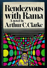 Arthur C. Clarke RENDEZVOUS WITH RAMA 1st Edition 1st Printing 1973 Hardcover DJ picture