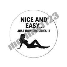 Nice And Easy Just How She Likes It Funny Golf Ball Marker Novelty Gift picture