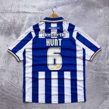 Errea Brighton Hove Albion 2011 2012 2013 Home Jersey Blue White Size 2XL Hunt 6 picture