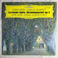 LASALLE QUARTET Berg: Lyric Suite/String Quartet 1971 LP Deutsche Grammophon VG+ picture