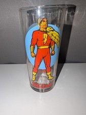 Vintage 1976 Super Series Shazam drinking glass, Pepsi (DC comics) picture