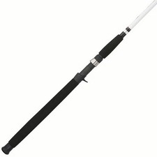 2 Piece Casting Rod 7Ft Medium Heavy Fiberglass Fast Action Big Game Pole picture