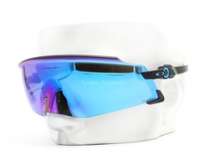 Oakley Kato Sunglasses OO9455M-0349 Polished Black Prizm Sapphire Mirror w/case picture