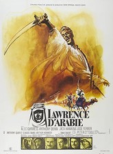LAWRENCE OF ARABIA Movie Poster 1962 Hollywood Classic RARE picture