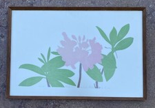 Vintage Rhododendron By Henry Evans Limited Edition, MCM Washington State picture