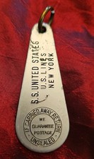 SS United States Lines Guest Room Fob #B204 picture