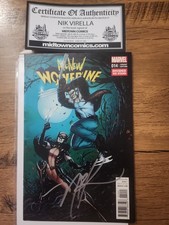 All-New Wolverine #14 Signed By Nik Virella Divided We Stand Variant Marvel 2015 picture