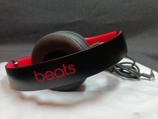 NEW Beats by Dre Solo3 Wired Headphones  Black and Red DEMO VERSION READ picture