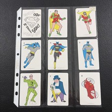 1977 ROBIN Game cards (1 - 10) Russell Russell's Super Hero Color-A-Deck picture