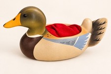 Vintage Enesco Japan Mallard Duck– Hand Painted Ceramic 1960s/70s picture
