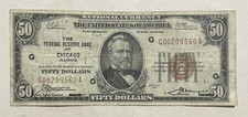 U.S. (Chicago, IL) - Series of 1929 $50.00 National Currency Banknote picture