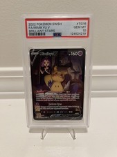 MIMIKYU V 2022 POKEMON BRILLIANT STARS TG16/TG30 FULL ART PSA 10 picture