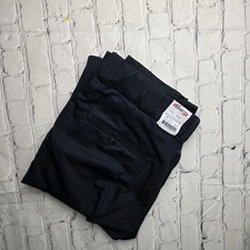 New Elbeco Men's 34R Black 4 Pockets Uniform Pants picture