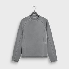 Kith Garment Dyed Paneled Donovan Tee Shadow khm034601-004 XS Men's T-Shirt New picture