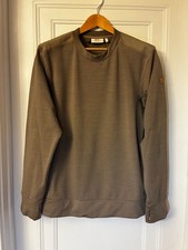 Fjallraven Mens Keb Fleece Crew - Medium - Suede Brown picture