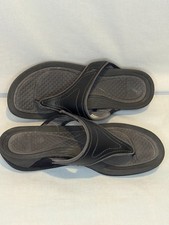 Dansko Katy 2 Flip Flop Sandals Black & Gray Women's Size EU 38/ US 7.5/8 picture