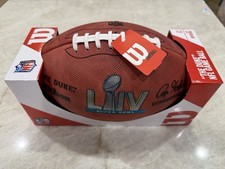 🏈 Wilson NFL Super Bowl LIV Official Game Football – New in Box – Collectible picture
