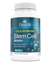 Niwali Stem Cell Renew 60 Veggie Capsules | Brain & Cellular Health Support new picture
